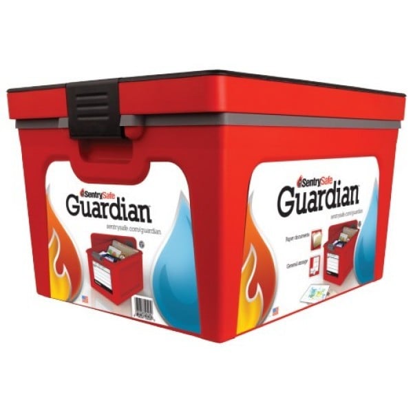 Sentry Safe GB20L Guardian Fireproof and Water Safe Storage Box