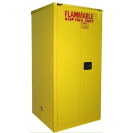 Vertical Drum and Barrel Storage Cabinet for Safety and Compliance with OSHA Regulations
