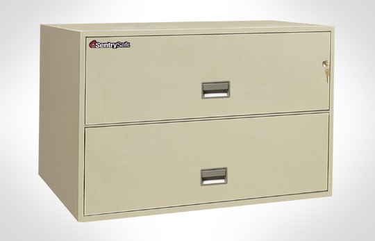 2L4300 SentrySafe Two Drawer Lateral, 43" Wide, UL 350 1 Hour Rated