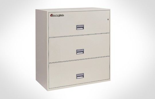 3L3600 SentrySafe Three Drawer Lateral File, 36" Wide  **Discontinued**