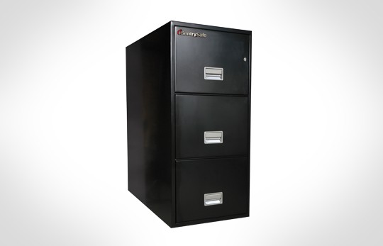 3T3100 SentrySafe Three Drawer Letter, 31" Deep ***Discontinued**