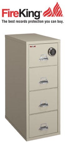 Sf Safe In A Fireproof File Cabinet