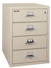 FireKing 4-2536-C Card, Check and Note Vertical Cabinet