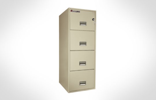 4G2531 SentrySafe Four Drawer Legal, 25" Deep **Discontinued**