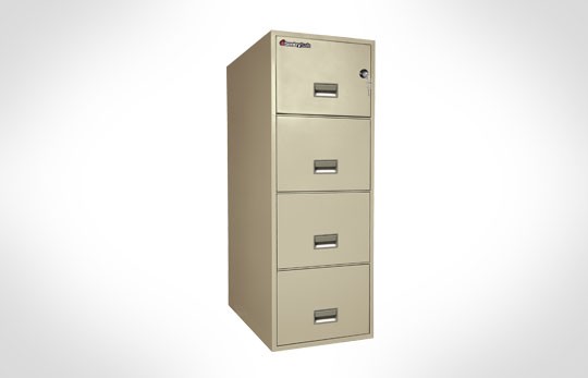4G3131 SentrySafe Four Drawer Legal, 31" Deep **Discontinued**