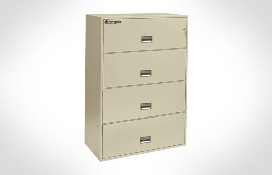4L3610 SentrySafe Four Drawer Lateral, 36" Wide ***Discontinued***