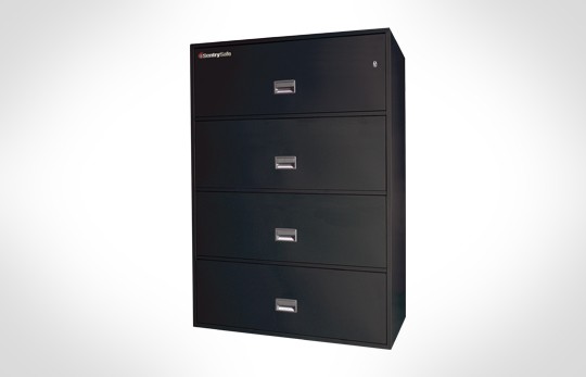 4L4300 SentrySafe Four Drawer, UL 350 1 Hour Rated, 43" Wide Lateral File