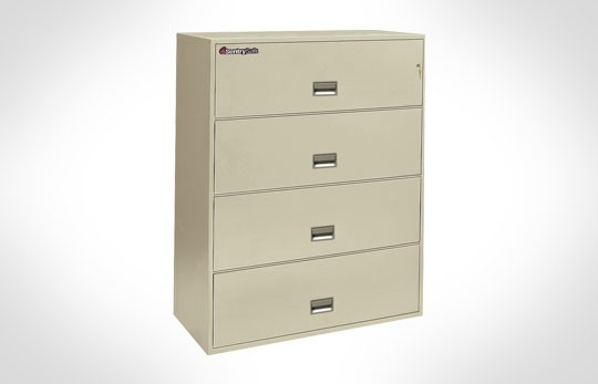 4L4310 SentrySafe Four Drawer Lateral, 43" Wide - **Discontinued**