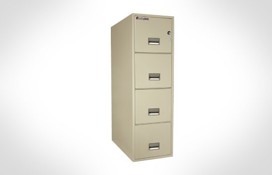 4T3131 SentrySafe Four Drawer Letter, 31" Deep **Discontinued**
