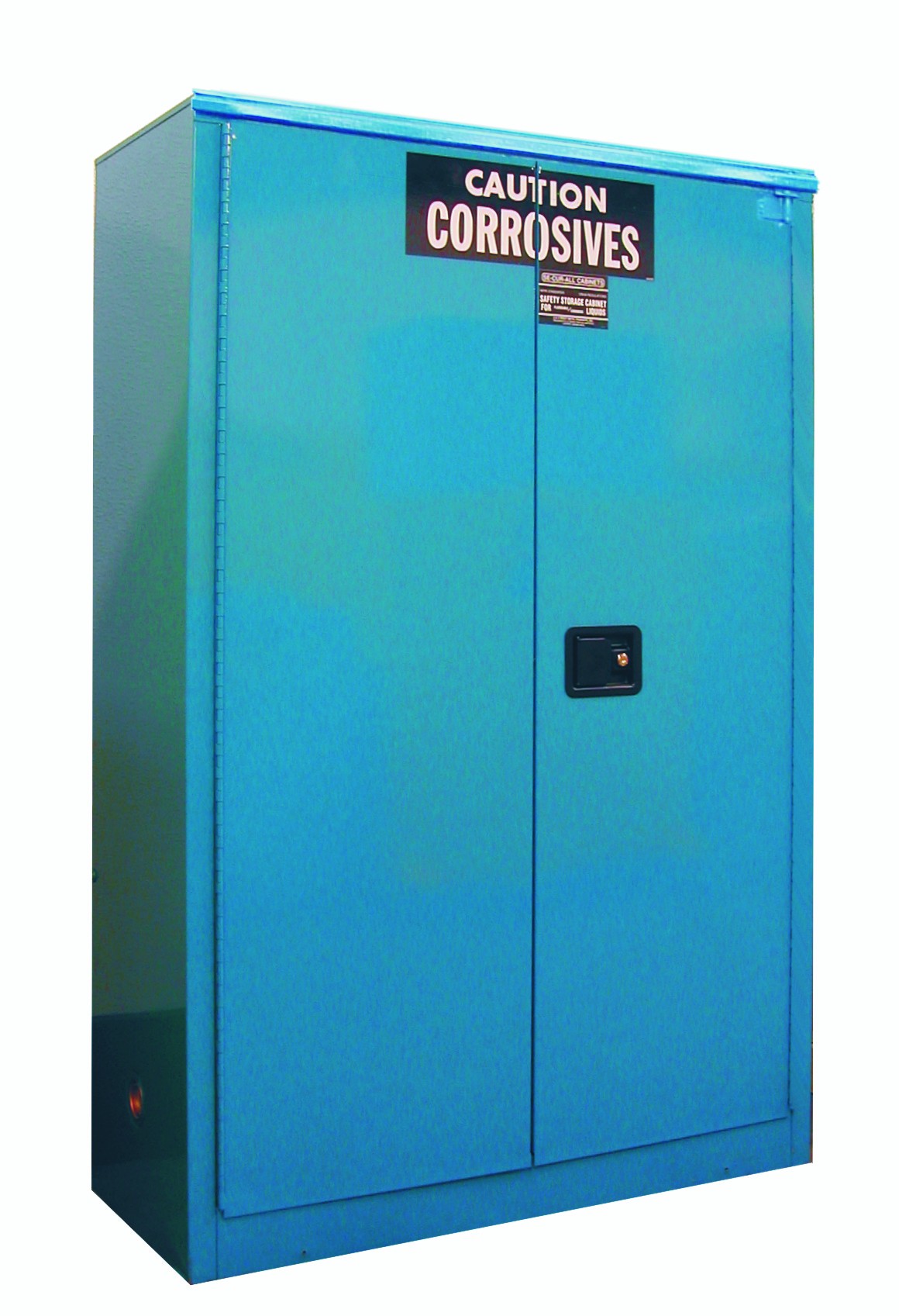 C245 - Acid/Corrosive Storage Cabinet - 45 Gal. Self-Close, Self-Latch Sliding Door C245 - Acid/Corrosive Storage Cabinet - 45 Gal. Self-Close, Self-Latch Sliding Door