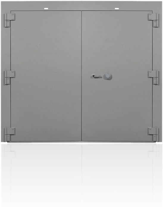 7110-01-475-8818, Class 5 Double Leaf Security Vault Door - Type IIIR, Style K