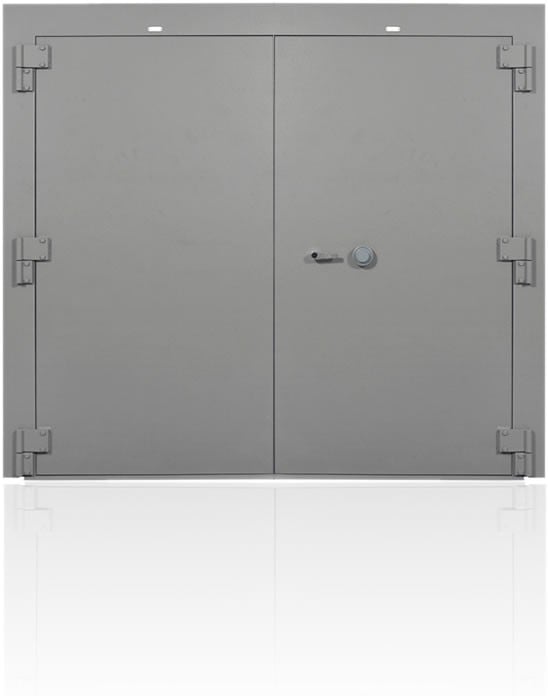 7110-01-475-8818, Class 5 Double Leaf Security Vault Door - Type IIIR, Style K