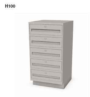 H100 - Stand-up 38” High Undercounter Cabinets