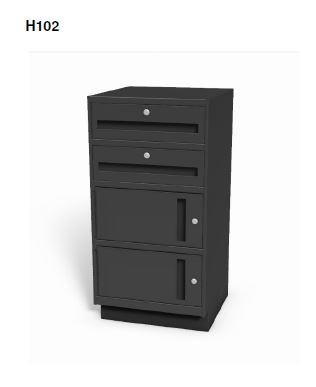 H102 - Stand-up 38” High Undercounter Cabinets