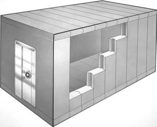 Class 3 Modular Vault Panels, TRTL-120 Security Vault Rooms