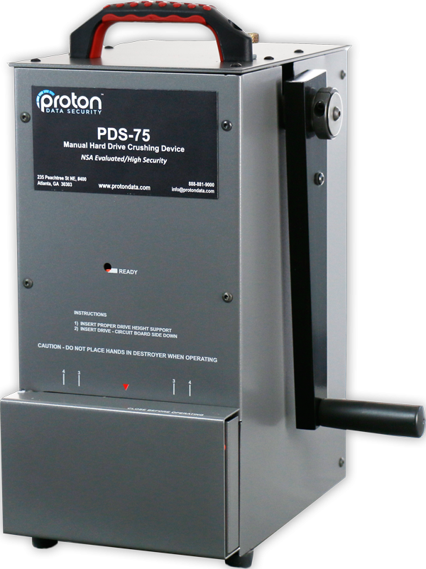 PROTON® PDS-75 HARD DRIVE DESTROYER