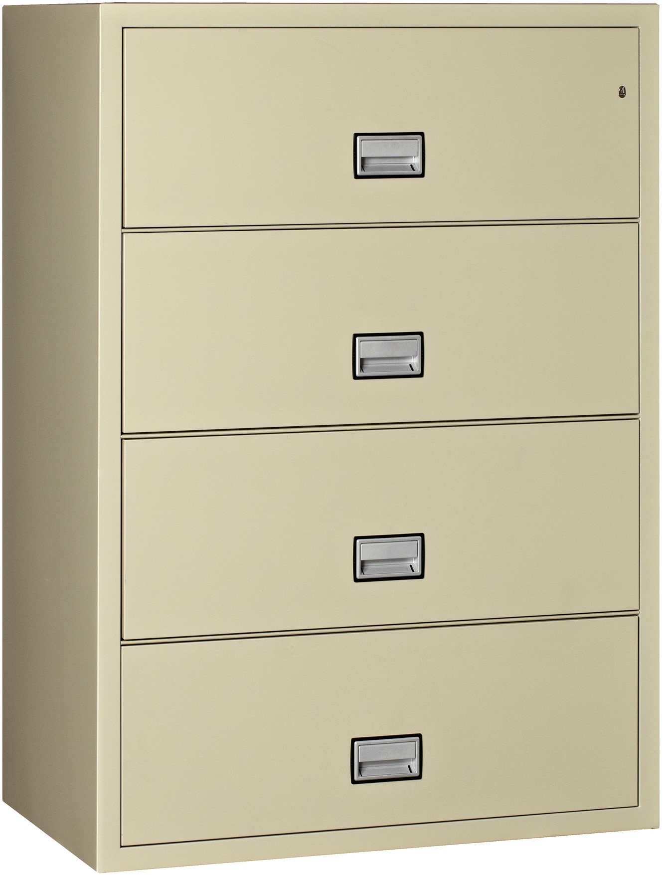 Phoenix Lateral 38 inch 4-Drawer Fireproof File Cabinet