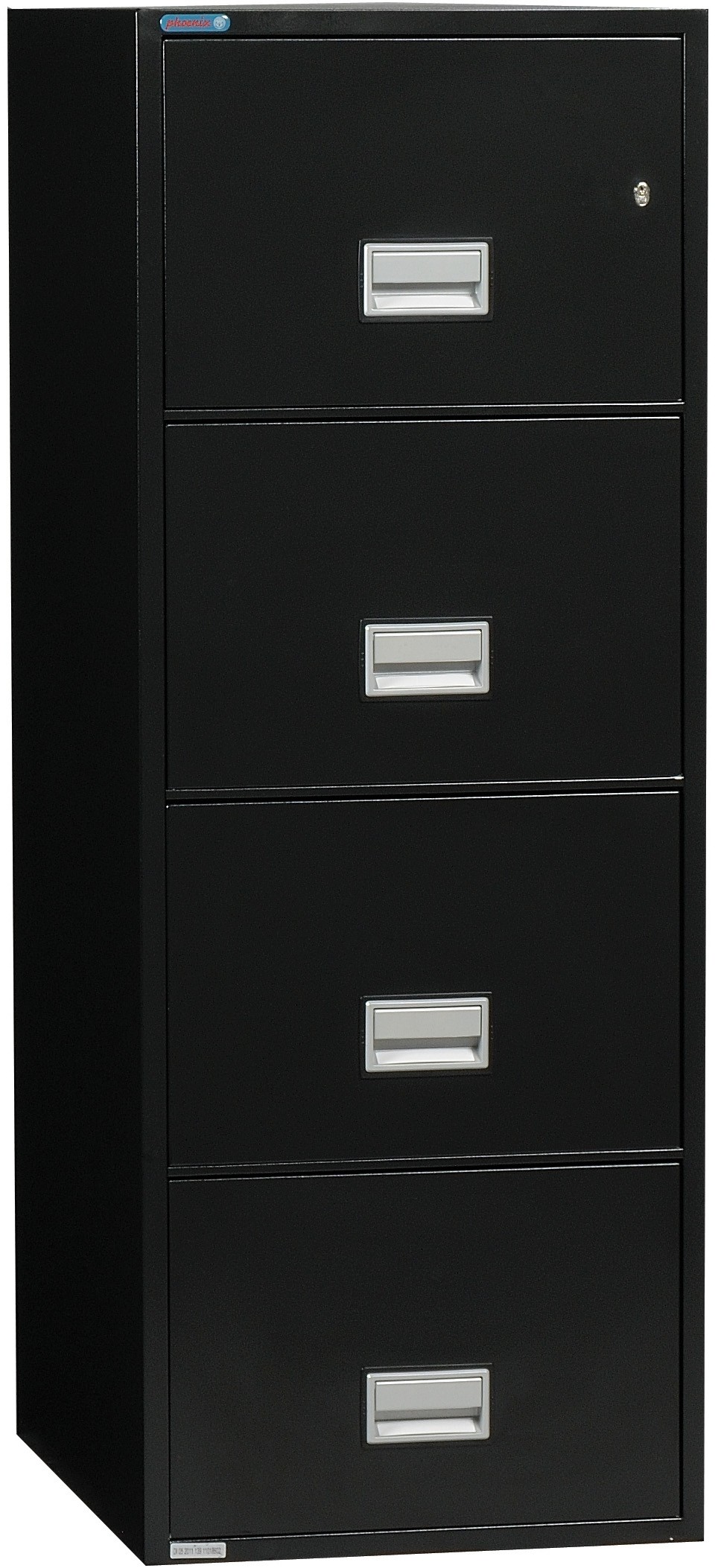 Phoenix Vertical 31 inch 4-Drawer Letter Fireproof File Cabinet