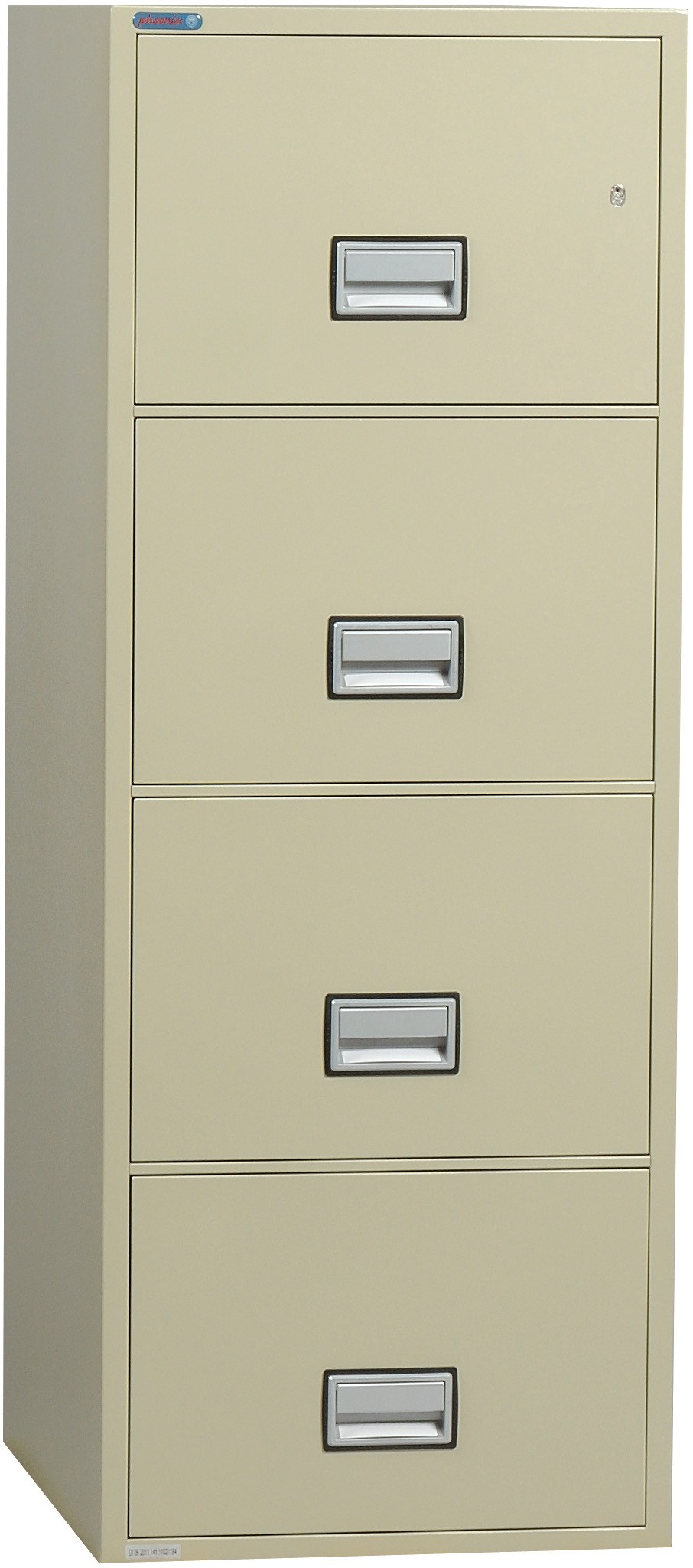 Phoenix Vertical 31 inch 4-Drawer Legal Fireproof File Cabinet