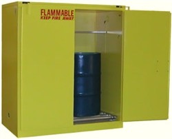 V3110 - 120 Gallon Flammable Drum Storage Cabinet V3110 - 120 Gallon Flammable Drum Storage Cabinet