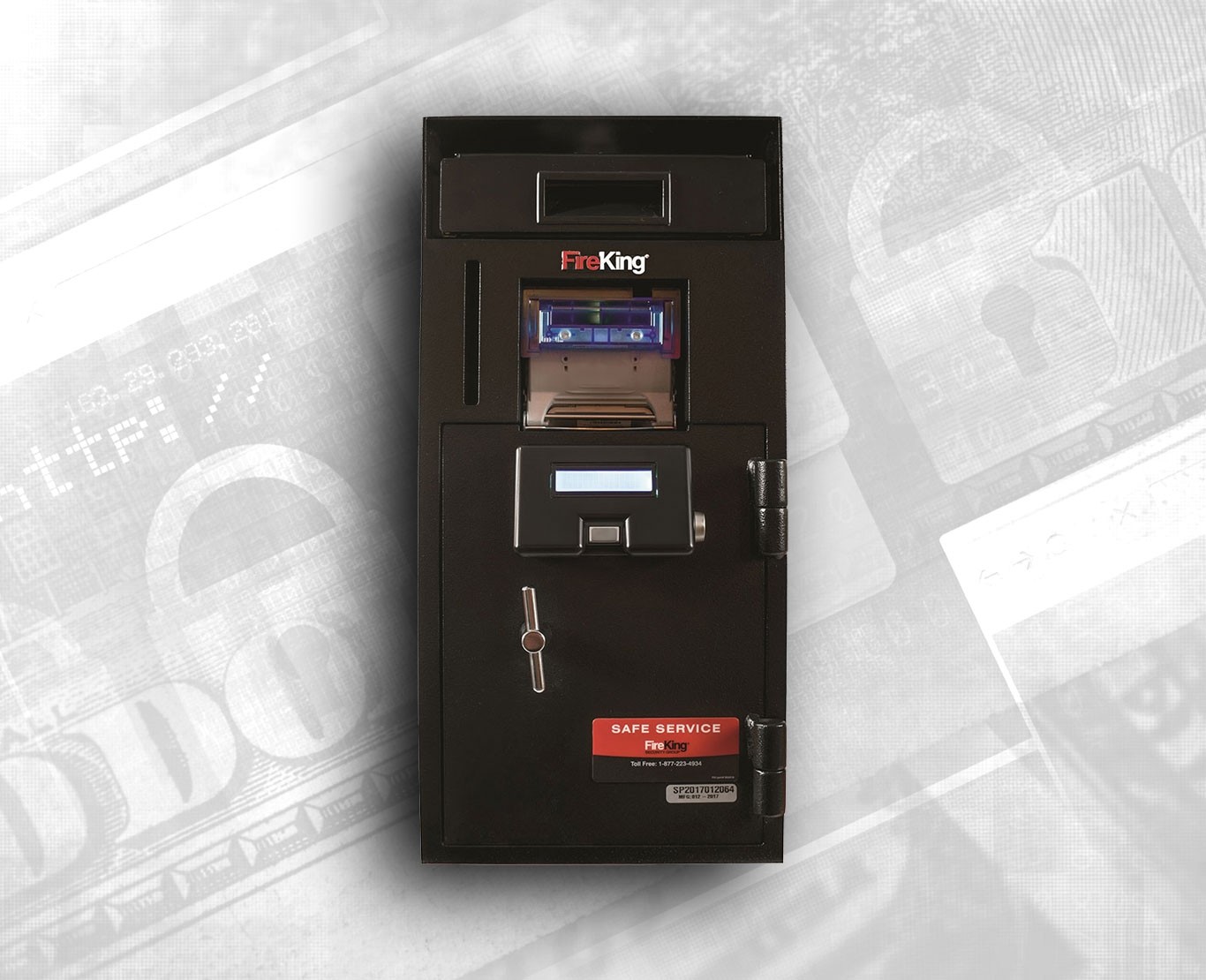 SM1 - Summit Series "Mini" Cash Safe, Single Feed 1200 Note Capacity