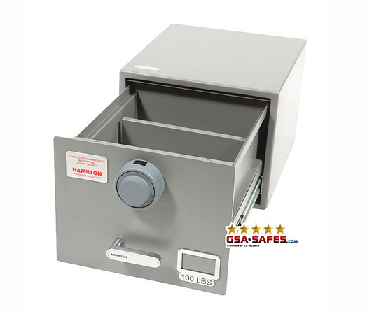 7110-01-614-5371 One (1) Drawer Special Size VII File Cabinet with Style 2 S&G 2740B Lock