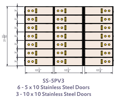 SS-5PV3 Safe Deposit Box