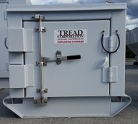 Type 2 Outdoor Bullet Resistant Storage Magazine - T2-OUT-BR-42x42x33 Type 2 Outdoor Bullet Resistant Storage Magazine - T2-OUT-BR-42x42x33