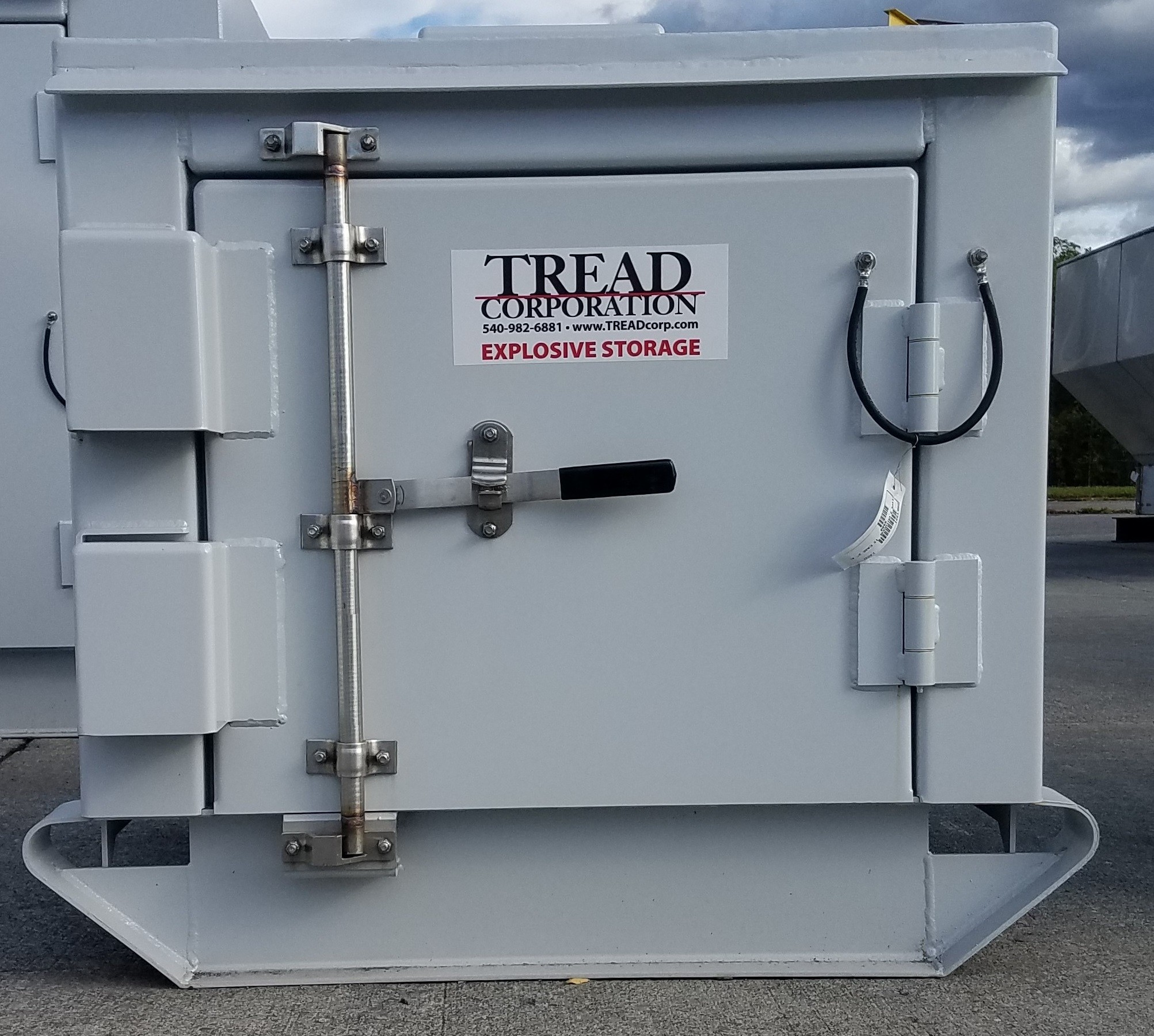 Type 2 Outdoor Bullet Resistant Storage Magazine - T2-OUT-BR-72x48x48 Type 2 Outdoor Bullet Resistant Storage Magazine - T2-OUT-BR-72x48x48