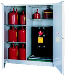 V1500 - 150 Gallon Flammable Drum Storage Cabinet V1500 - 150 Gallon Flammable Drum Storage Cabinet