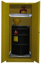 V160 - 60 Gallon Flammable Drum Storage Cabinet V160 - 60 Gallon Flammable Drum Storage Cabinet
