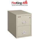 Two Drawer Fireproof Vertical File Cabinet