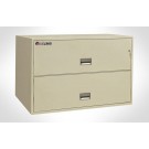 2L4310 SentrySafe Two Drawer Lateral, 43" Wide  Fire and Impact Resistant
