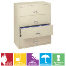 4 Drawer Fire File Cabinet