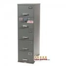 Five Drawer GSA Approved Class 6 filing cabinet, Size V