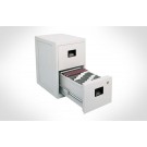 6000 Home Office Fireproof File, Putty, 2 Drawer Letter or Legal