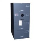 7110-00-082-6112 | Hamilton Products Group Class 5, 4 Drawer SIngle Lock File Cabinet, Gray