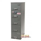 7110-00-919-9193 | Class 6, 5 Drawer GSA Approved File Cabinet w/ X-10 Lock, Gray 