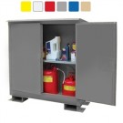 A145WP1 - Weatherproof Flammable Storage Cabinet - 45 Gal. Self-Latch Standard 2-Door