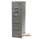 7110-00-919-9193 | Class 6, 5 Drawer File Cabinet, Gray