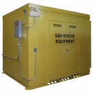 Gas & Emergency Rescue Building w/ Double Door Entry 