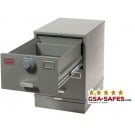 7110-01-614-5404 GSA Approved Class 6, 2 Drawer Multi-Lock Filing Cabinet, Letter Size w/ S&G 2740B Lock