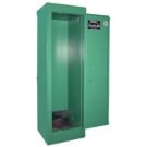 MG104FL - MedGas Oxygen Gas Cylinder Full Fire Lined Storage Cabinet - Stores 2-4 D, E Cylinders