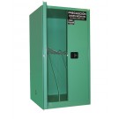 MG106H - MedGas Full Oxygen Gas Cylinder Storage Cabinet - Stores 6-9 H Cylinders
