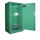 MG109FL - MedGas Full Fire Lined Oxygen Gas Cylinder Storage Cabinet - Stores 9-12 D, E Cylinders