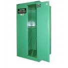 MG309H - MedGas Full Oxygen Gas Cylinder Storage Cabinet - Stores 9-12 H Cylinders