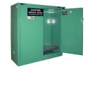 MG321FL - MedGas Full Fire Lined Oxygen Gas Cylinder Storage Cabinet - Stores 21-24 D, E Cylinders