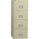 Phoenix Vertical 31 inch 4-Drawer Legal Fireproof File Cabinet