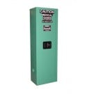 MG102FL - MedGas Oxygen Gas Cylinder Full Fire Lined Storage Cabinet - Stores 1-2 D, E Cylinders