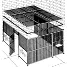 Two-Wall DEA Approved Drug Cage & Secure Storage Area